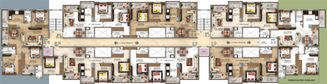 Floor Plan of Krishna Leela in Jaitala, Nagpur - Image 115308