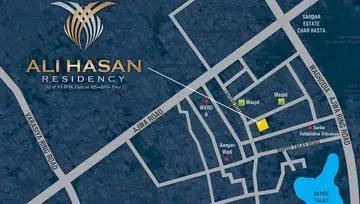 Location of Royal Ali Hasan Residency - Image 182301