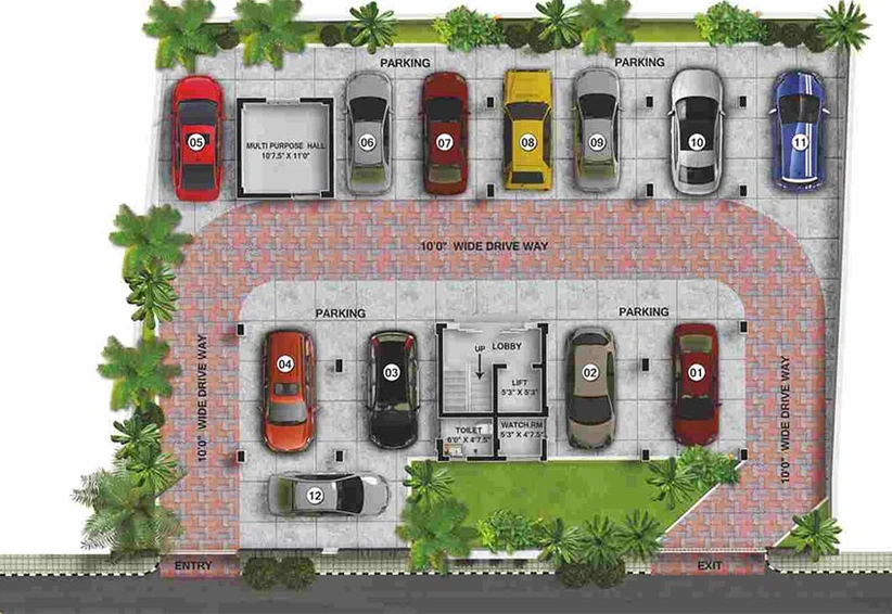 Master Plan of Khurinji Iris in Thiruvanmiyur, Chennai - Image 182362