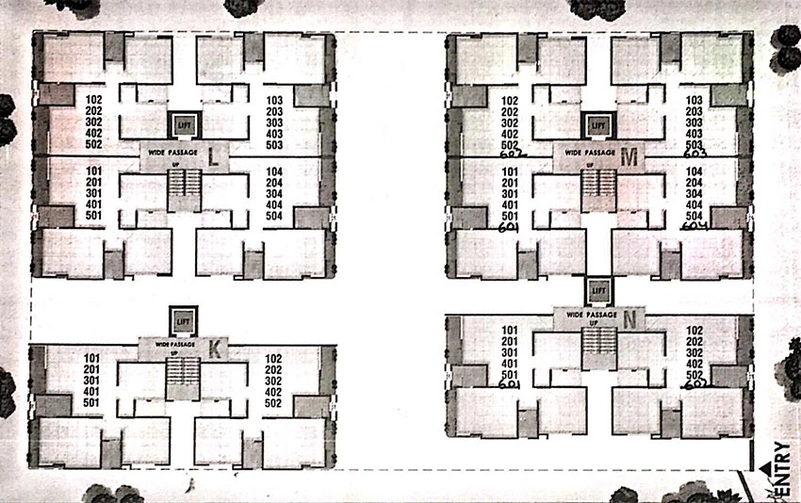 Master Plan of Akshar AL Muqaam 3 in Tandalja, Vadodara - Image 182384
