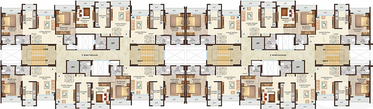 Floor Plan of Ritu Gardenia in Naigaon East, Palghar - Image 182816