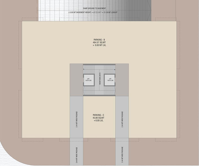 Master Plan of Anirudh Midtown in Kareli Baug, Vadodara - Image 182805