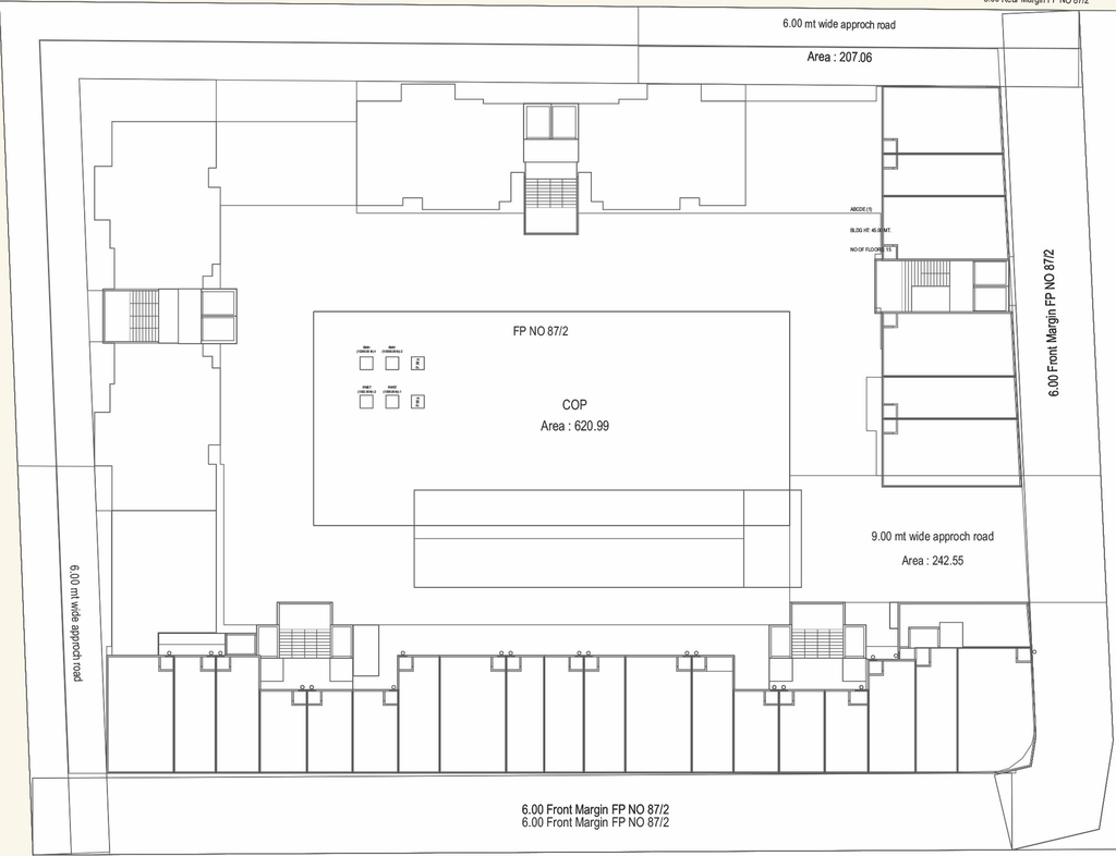 Master Plan of Athashree Inspera in Bhayli Road, Vadodara - Image 182965