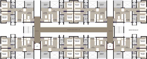 Floor Plan of Ceratec Greens in Katraj, Pune - Image 183148