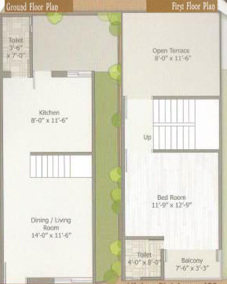 1 BHK House/Villa in Sai Balaji Residency in Tarsali, Vadodara - Image 820871