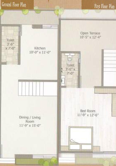1 BHK House/Villa in Sai Balaji Residency in Tarsali, Vadodara - Image 820872