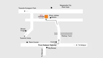 Location of Mittal Sun Sapphire - Image 115355