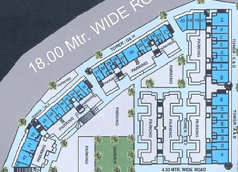 Master Plan of Crystal Yaghnapurush in Gotri, Vadodara - Image 183975