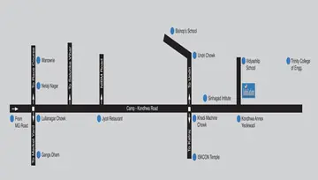 Location of Akanksha Jubilation - Image 116409