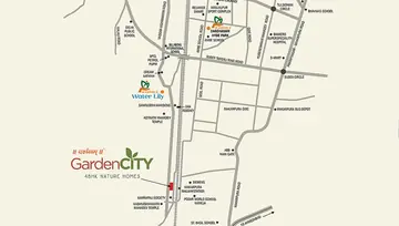 Location of Darshanam Garden City - Image 184132