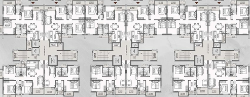 Floor Plan of Saswat Riverside in Trisulia, Bhubaneswar - Image 184174