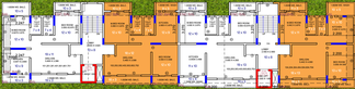 Floor Plan of Nivi Primrose Tower in Hingna Road, Nagpur - Image 116189
