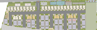 Master Plan of Darshanam Kingsville Phase 1 in Makarpura, Vadodara - Image 184372