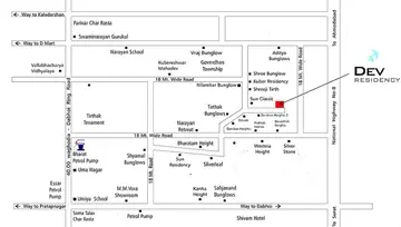 Location of Parshwa Dev Residency - Image 184438