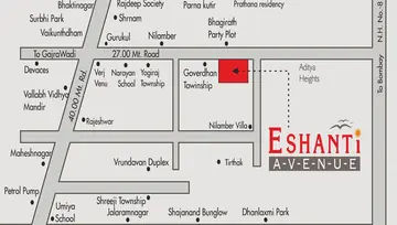 Location of Shivam Eshanti Avenue - Image 184584