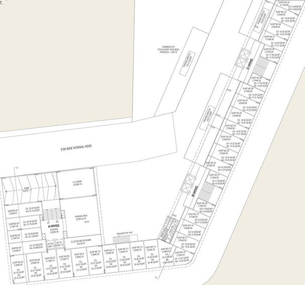 Master Plan of Eshanya Solitaire in Gotri, Vadodara - Image 184659