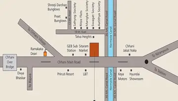Location of B And B Eshranti Sira - Image 184670