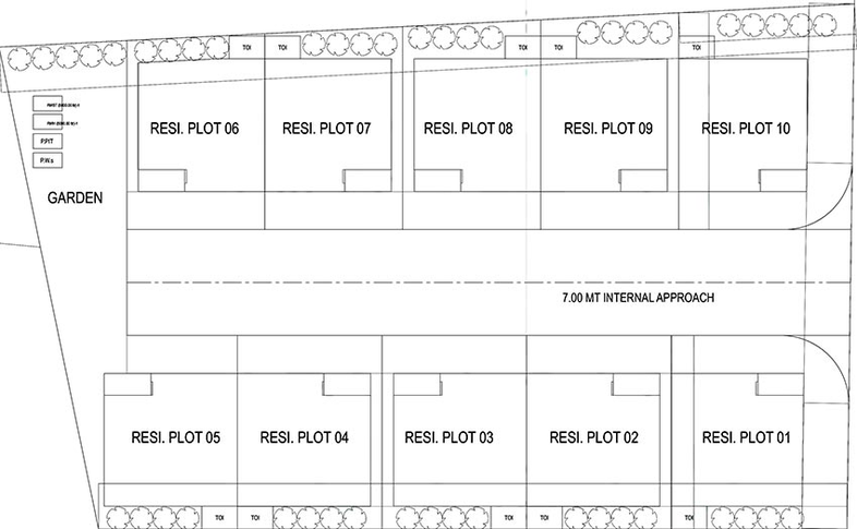 Master Plan of Jay Fortune Villa in Bhayli Road, Vadodara - Image 184907