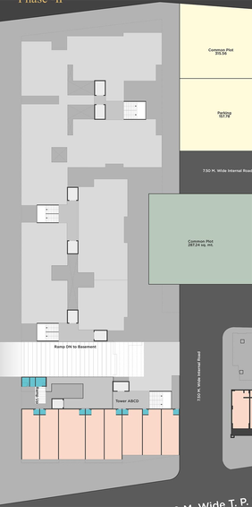 Master Plan of Anksh Golden Icon Phase 2 in Bhayli Road, Vadodara - Image 184972