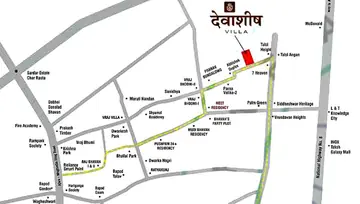 Location of Shreenath Devashish Villa - Image 185051