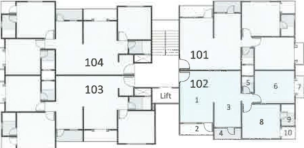 Floor Plan of Aquarius Lakeview in Bhayli Road, Vadodara - Image 185241