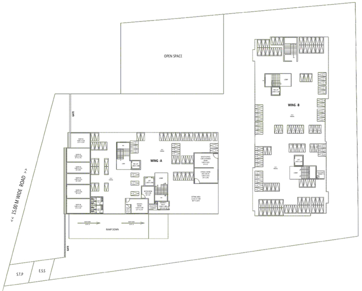 Master Plan of Shree Laxmi Peace City in Besa, Nagpur - Image 116233