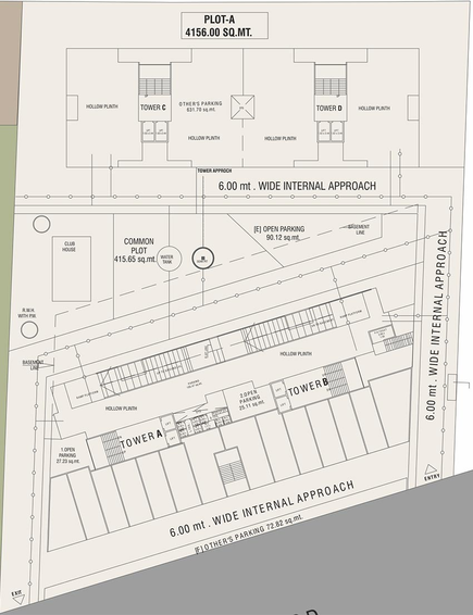 Master Plan of Landmark Brushellz in Tandalja, Vadodara - Image 185280