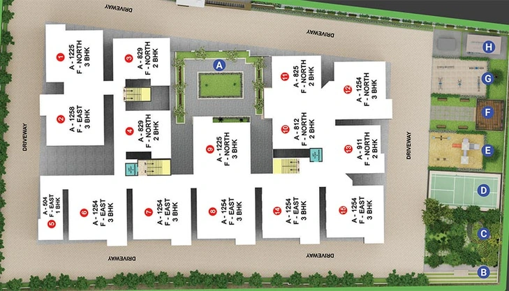Master Plan of Bhavisha Grey Stone in Sarjapur Road, Bangalore - Image 185452