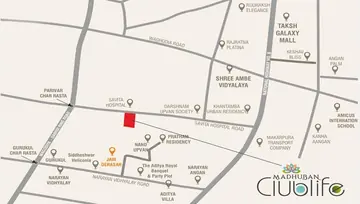 Location of Madhuban Clublife - Image 185533