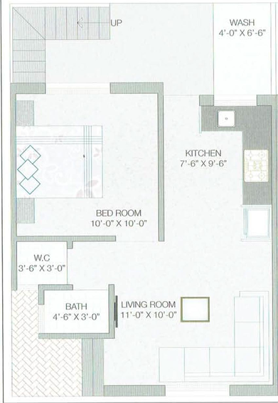 1 BHK House/Villa in Shreeji Madhuvan Homes in Nandesari, Vadodara - Image 821459