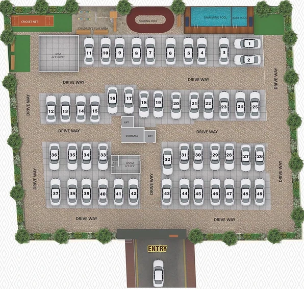 Master Plan of SDR Sri Gayatri Prime in Horamavu, Bangalore - Image 185618
