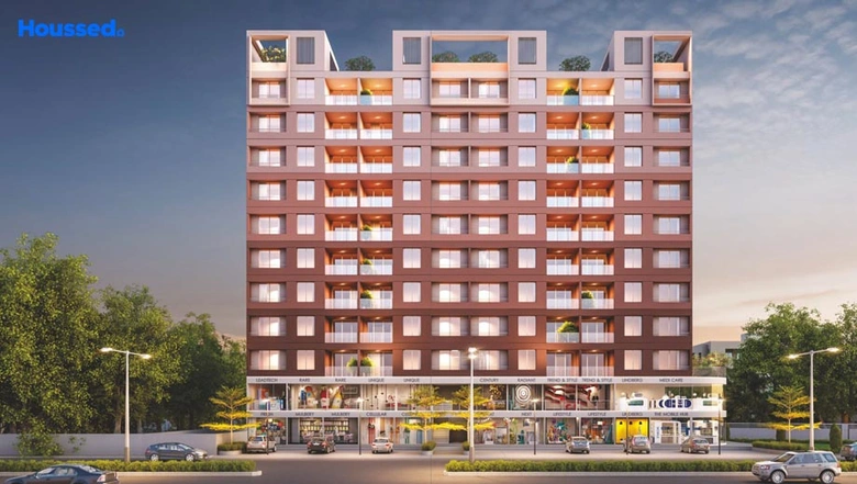 Project Image of Aashray Majestic Heights in Bill, Vadodara - Image 185738