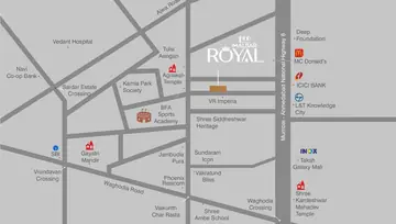Location of Shree Malbar Royal - Image 185762