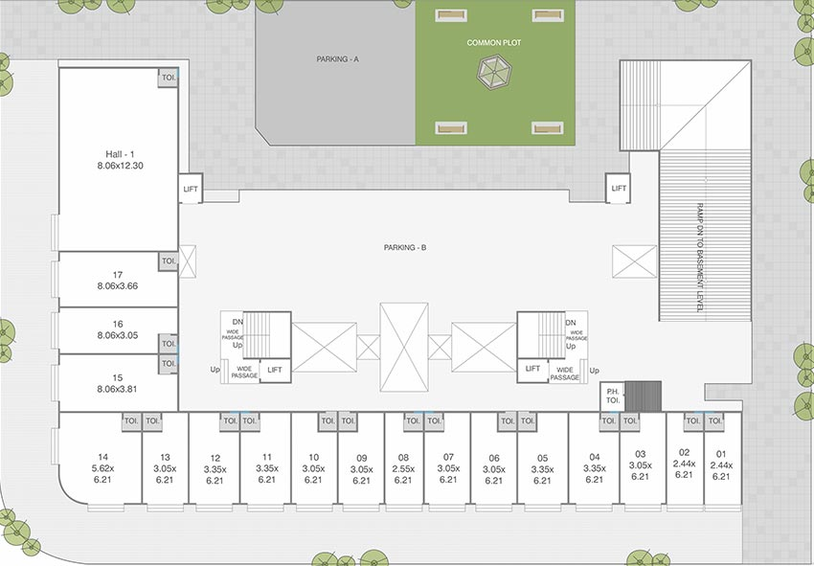 Master Plan of Shree Malbar Royal in Waghodia Road, Vadodara - Image 185764