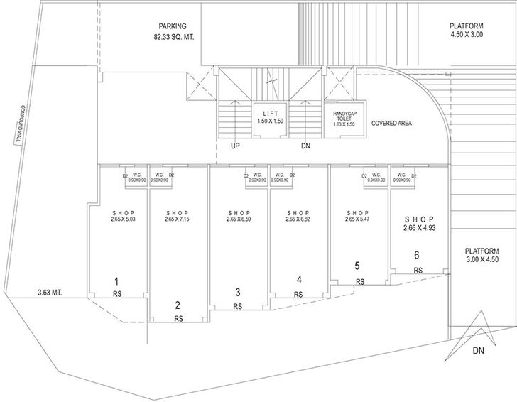 Master Plan of Kirti Hemant Enclave in Waghodia Road, Vadodara - Image 185947