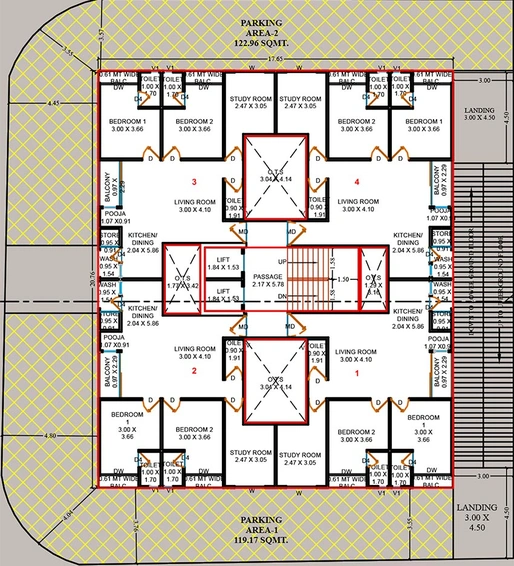 Master Plan of Khusboo Hiya Horizon in Manjalpur, Vadodara - Image 186034