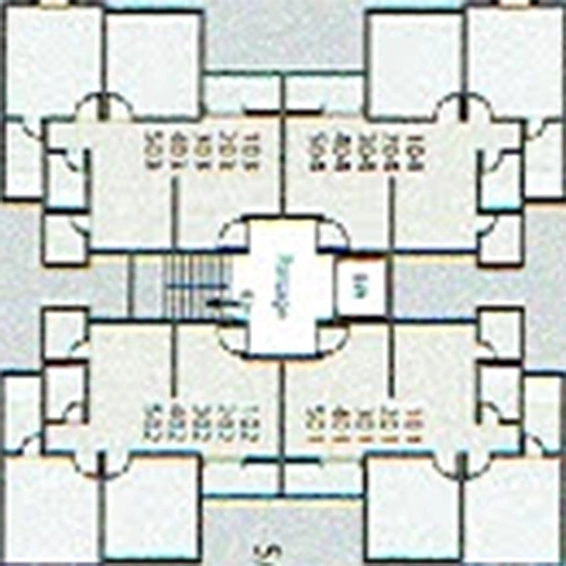 Floor Plan of Infinium Tower in Chhani, Vadodara - Image 186100