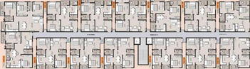 Floor Plan of ASN Gardenia in Horamavu, Bangalore - Image 186112