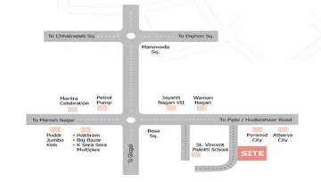 Location of Shree Gajanan Vihar 2 - Image 116270