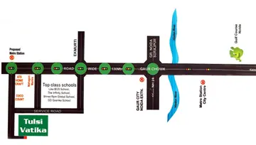 Location of Rohit Tulsi Vatika Royal Villas - Image 186321