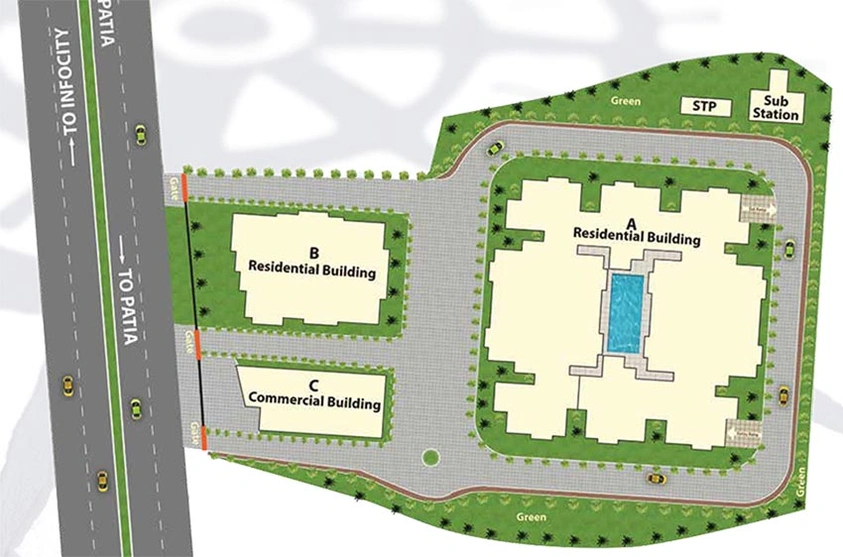Master Plan of Shilpa North View in Patia, Bhubaneswar - Image 186340