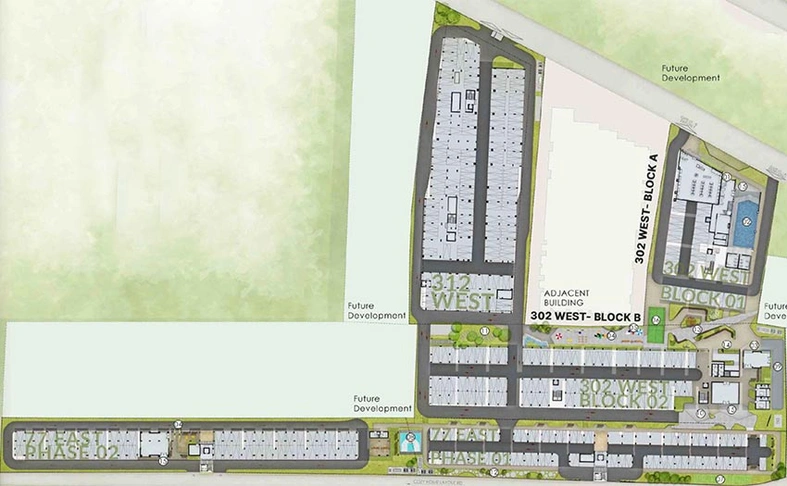Master Plan of Modern Urbanest in Sarjapur, Bangalore - Image 186357