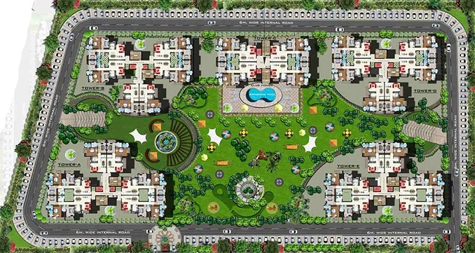 Master Plan of Rohtas Icon Heights in Vrindavan Yojna, Lucknow - Image 186396