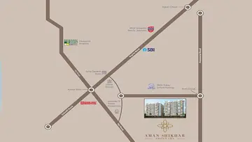 Location of Maa Aman Shikhar Green City - Image 186412