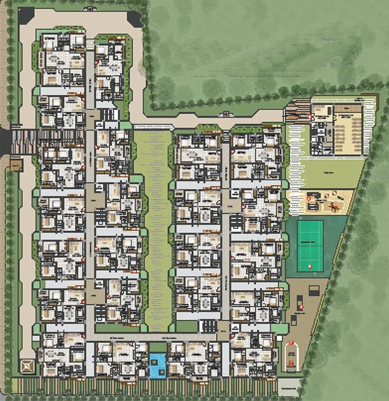 Master Plan of RR Village Pointe in Manikonda, Hyderabad - Image 186543