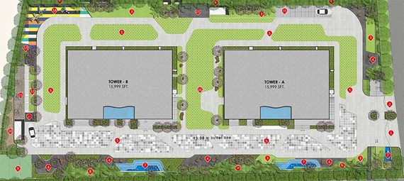 Master Plan of DSR The Twins in Nanakramguda, Hyderabad - Image 186614
