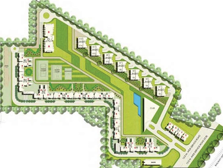 Master Plan of Kashish Manor One in Sector 111, Gurgaon - Image 186630