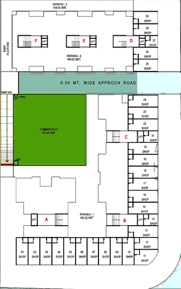 Master Plan of Bhavans Jay Resibiz in Waghodia Road, Vadodara - Image 186722