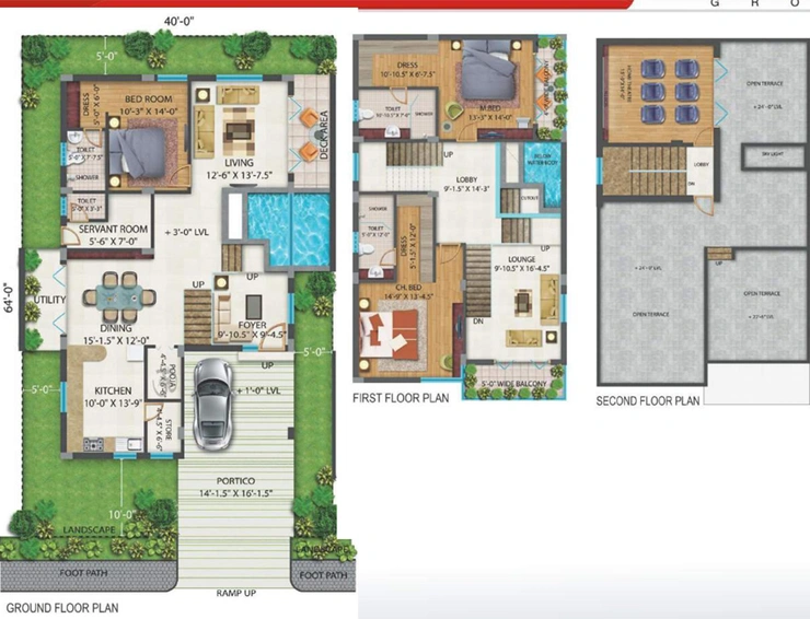 3 BHK House/Villa in Praneeth APR Pranav Antilia in Bachupally, Hyderabad - Image 752610