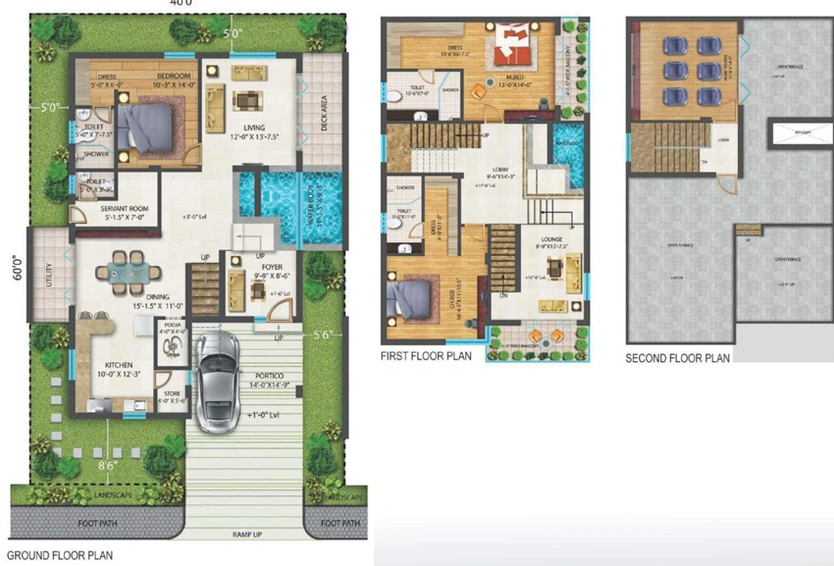 3 BHK House/Villa in Praneeth APR Pranav Antilia in Bachupally, Hyderabad - Image 752609